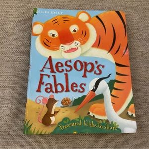 200 Aesop's Fables Illustrations and Short Stories Collection 512pages NEW
